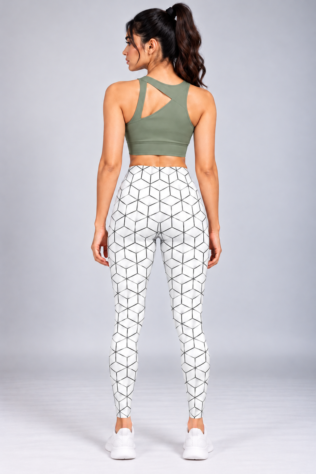 Geo Dimension AOP Gym Leggings