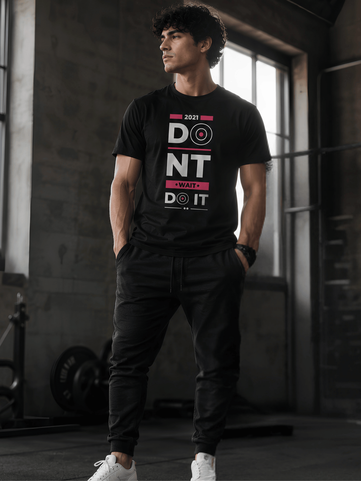 "Don't Wait, Do It" Unisex Standard Crew T-Shirt