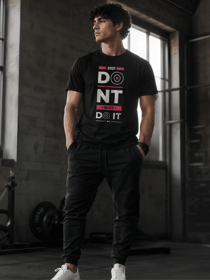 "Don't Wait, Do It" Unisex Standard Crew T-Shirt