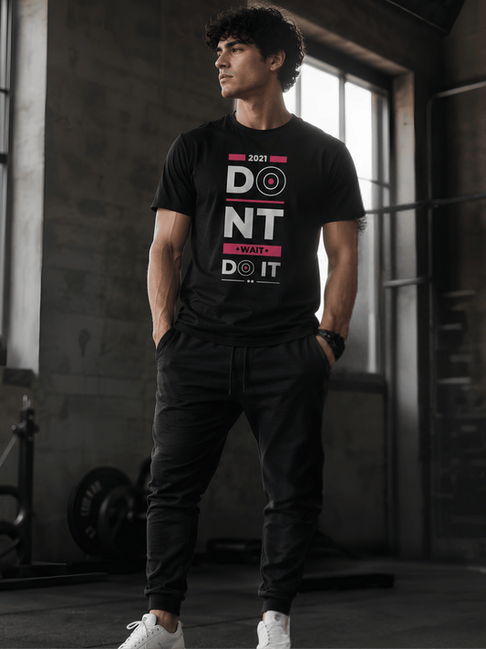"Don't Wait, Do It" Unisex Standard Crew T-Shirt