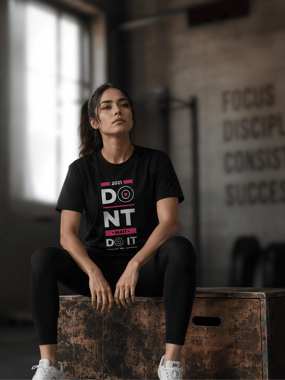 "Don't Wait, Do It" Unisex Standard Crew T-Shirt