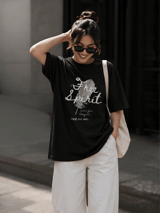 "Free Spirit – Wild Vision Edition" Unisex Oversized Standard T-Shirt