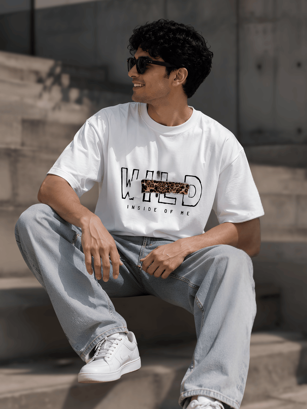 "Fearless Within" Unisex Oversized Standard T-Shirt