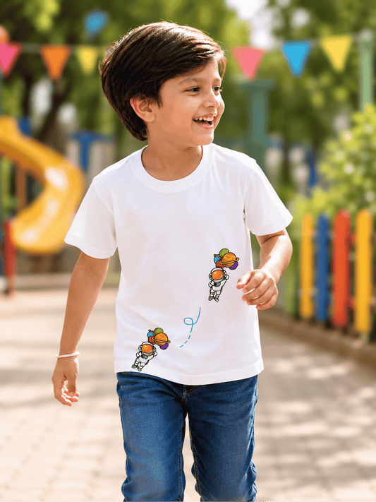 For kids: “Space Explorer” Kids All Over Print T-Shirt