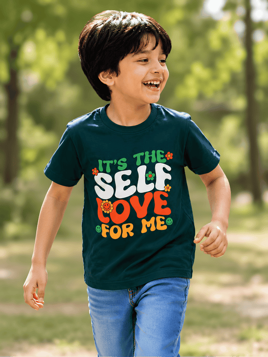 For kids: “Self Love” Kids Crew Neck T-Shirt