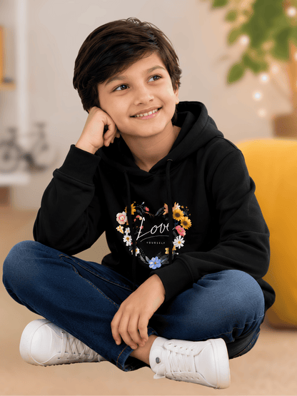 “Love Bloom” Kids Hoodie