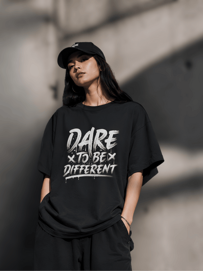 Dare To Be Different Unisex Oversized Standard T-Shirt