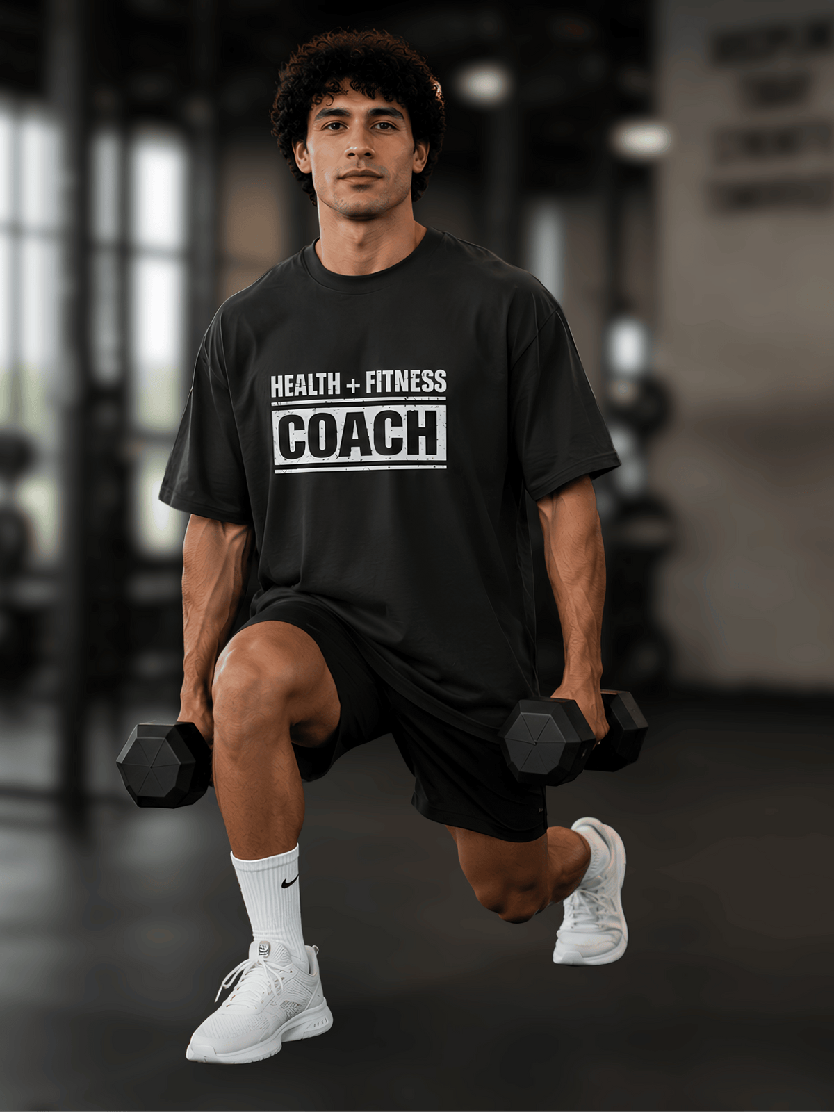 Fitness Coach Unisex Oversized Standard T-Shirt