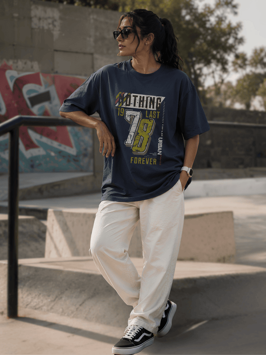 "Urban 78 Forever" Unisex Oversized Standard T-Shirt