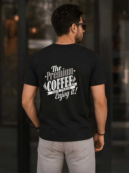 Premium Coffee Society Stretch T-shirt