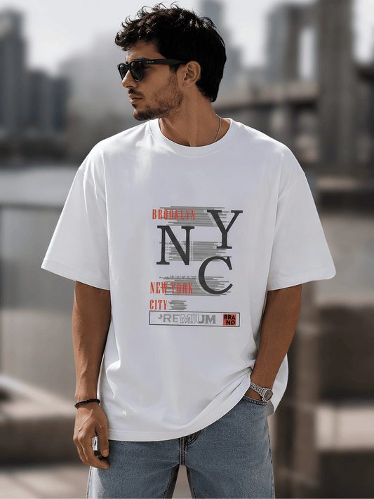 "NYC Urban State of Mind" Oversized Standard T-Shirt