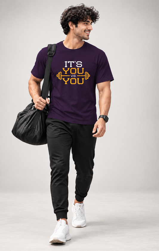 It's You vs You Unisex Basic T-Shirt