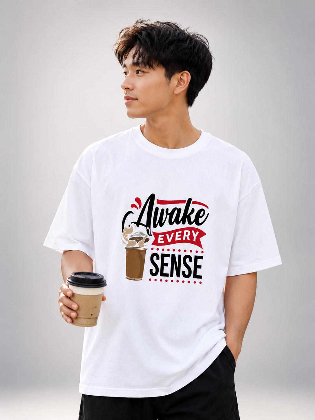 Morning Vibe Unisex Oversized Standard T-Shirt