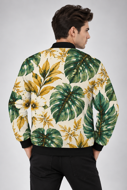 Tropical Luxe AOP Bomber Jacket