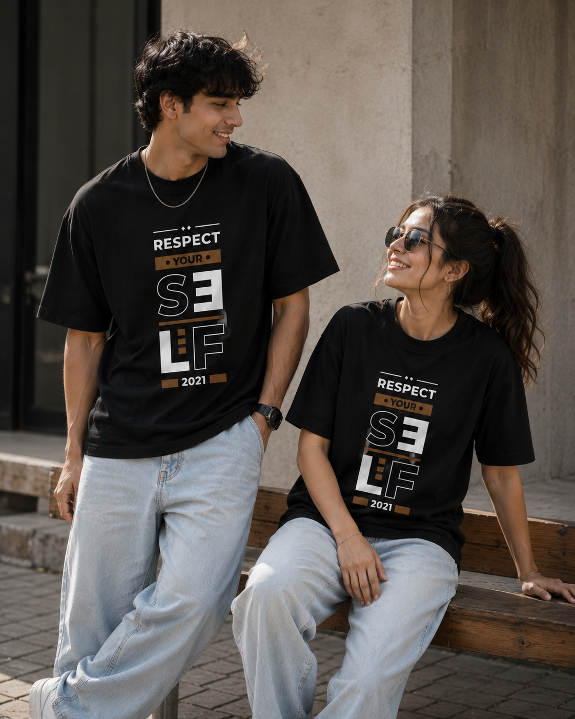 “Respect Yourself” Unisex Oversized Standard T-Shirt