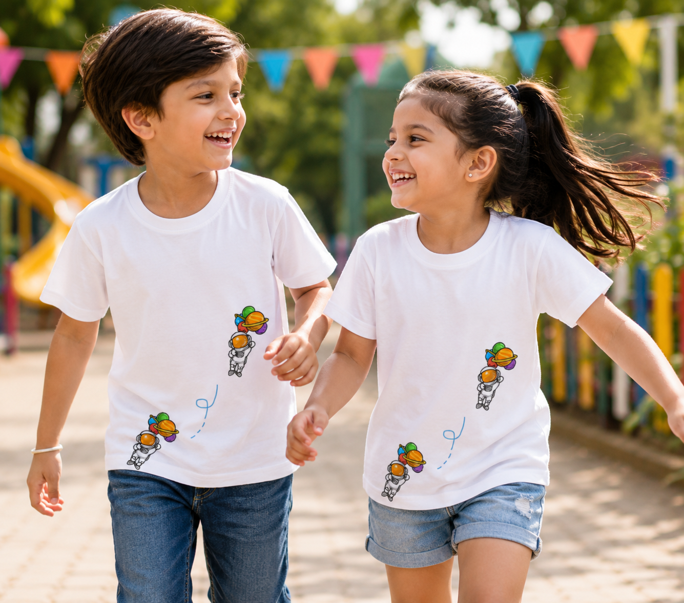 For kids: “Space Explorer” Kids All Over Print T-Shirt
