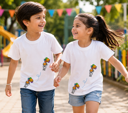For kids: “Space Explorer” Kids All Over Print T-Shirt