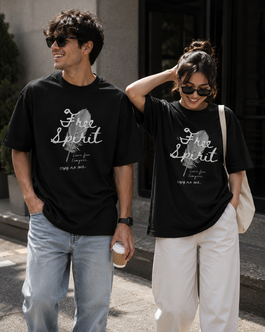"Free Spirit – Wild Vision Edition" Unisex Oversized Standard T-Shirt