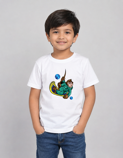 For kids: Planet Hopper Crew Neck Kids T-Shirt