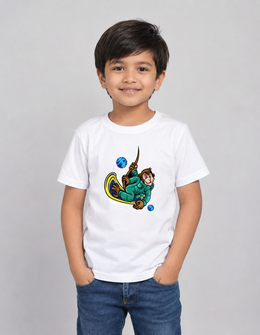 For kids: Planet Hopper Crew Neck Kids T-Shirt