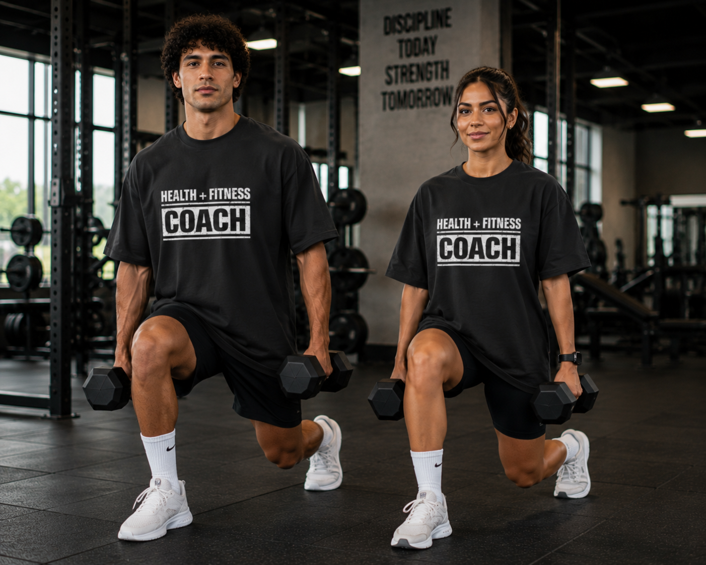 Fitness Coach Unisex Oversized Standard T-Shirt