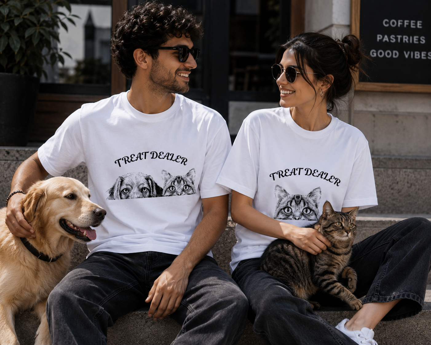 "Treat Dealer" Unisex Standard Crew T-Shirt