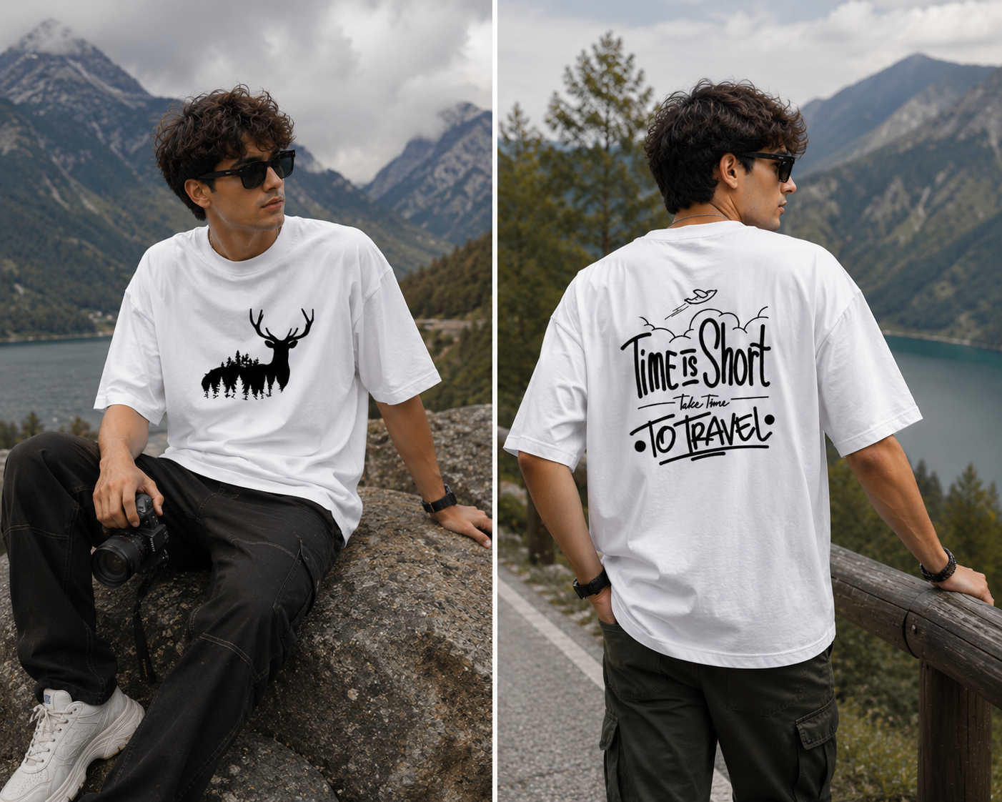 Unisex Terry Oversized Tee