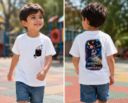 For Kids: Boy's Crew Neck T-Shirt