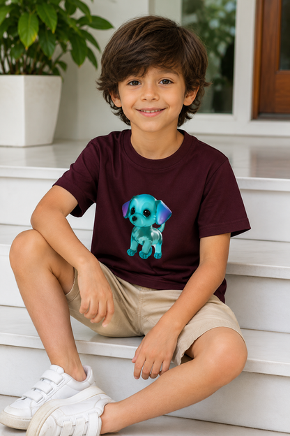 For Kids: Boy's Crew Neck T-Shirt