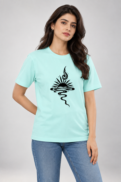 Morning Horizon Unisex Stretch T-shirt