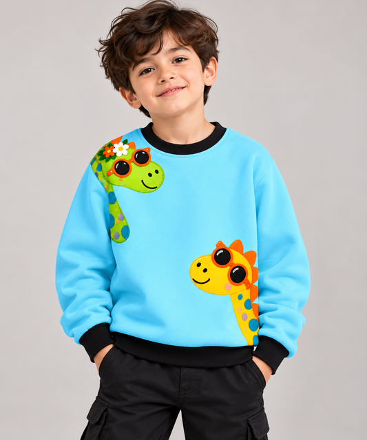 Cool Dino Buddies Kids Sweatshirt