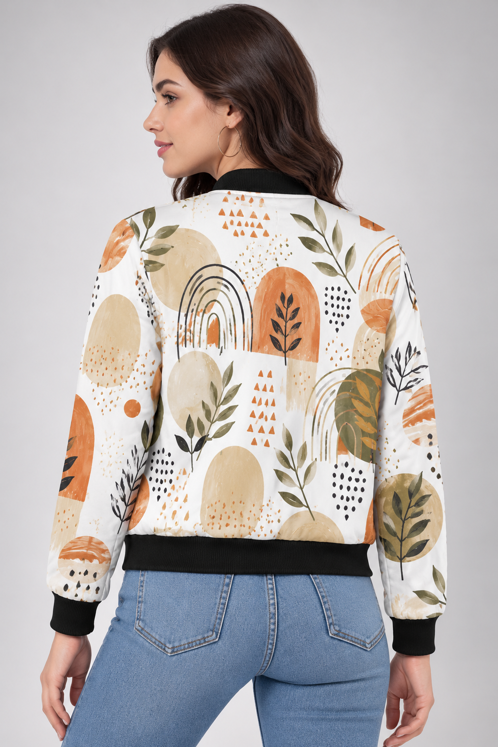 Boho Terra Women’s AOP Bomber Jacket