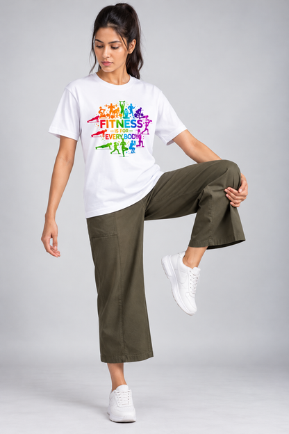 Fitness For Everybody Unisex Oversized Standard T-Shirt