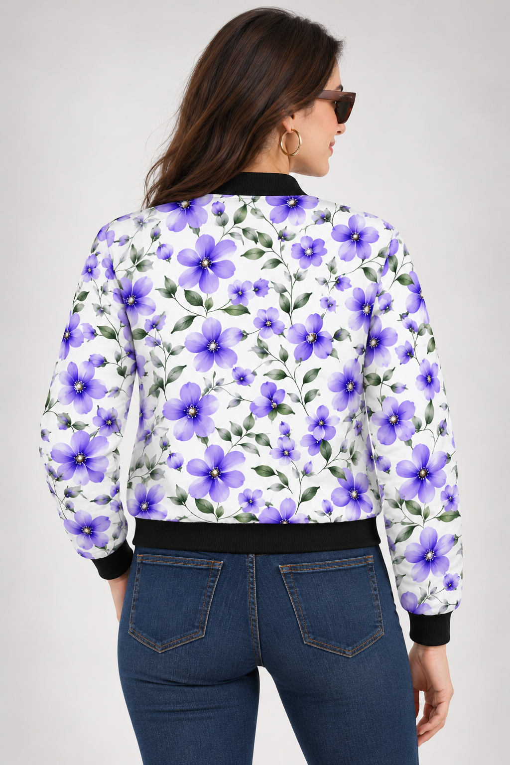 Women's AOP Bomber Jacket