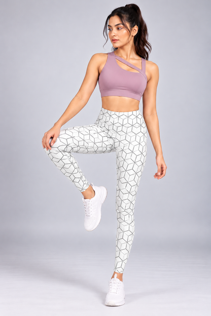 Geo Dimension AOP Gym Leggings