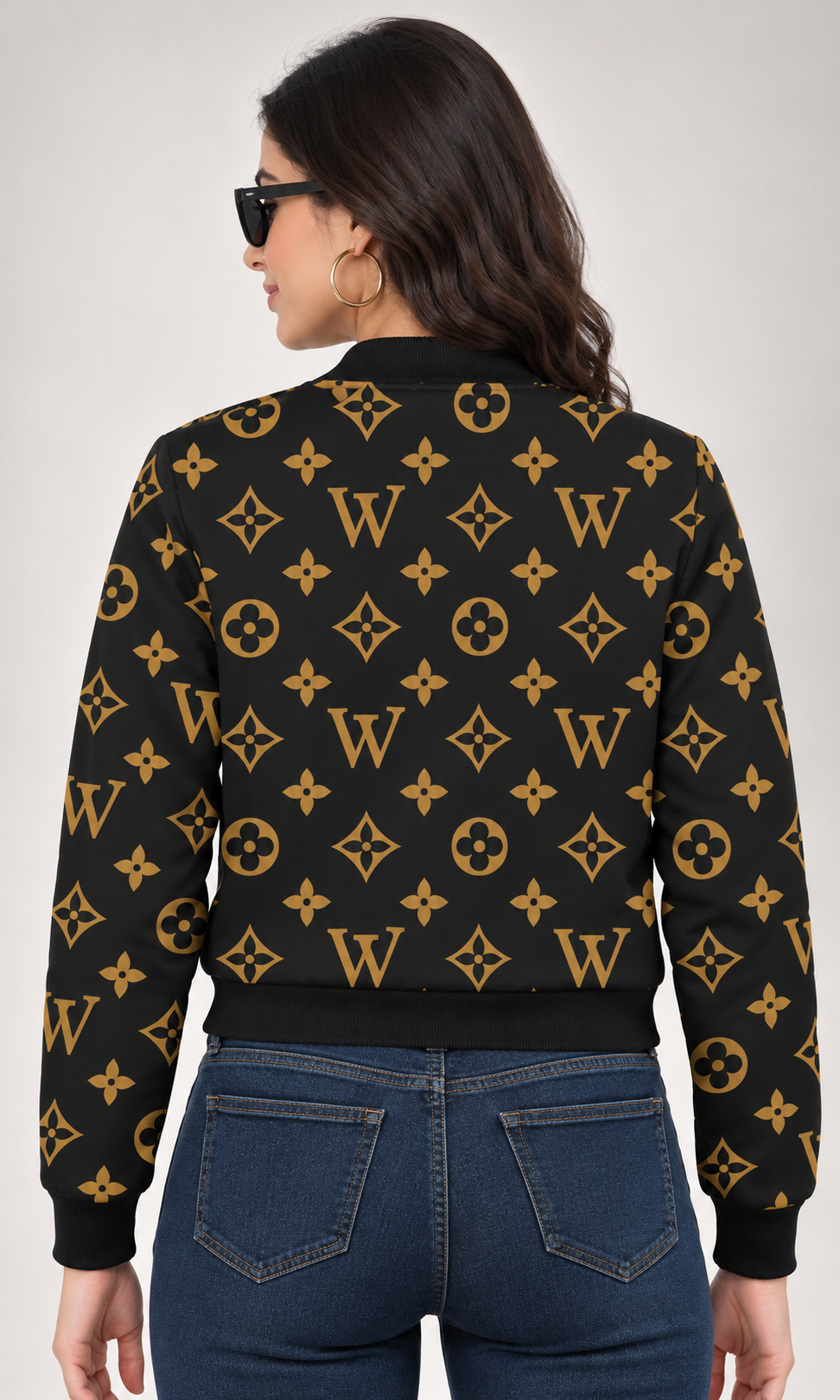 Noir Royale Women’s AOP Bomber Jacket