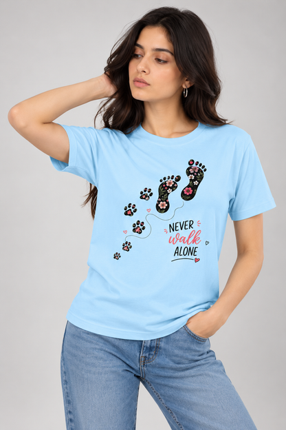 Never Walk Alone Unisex Stretch T-shirt