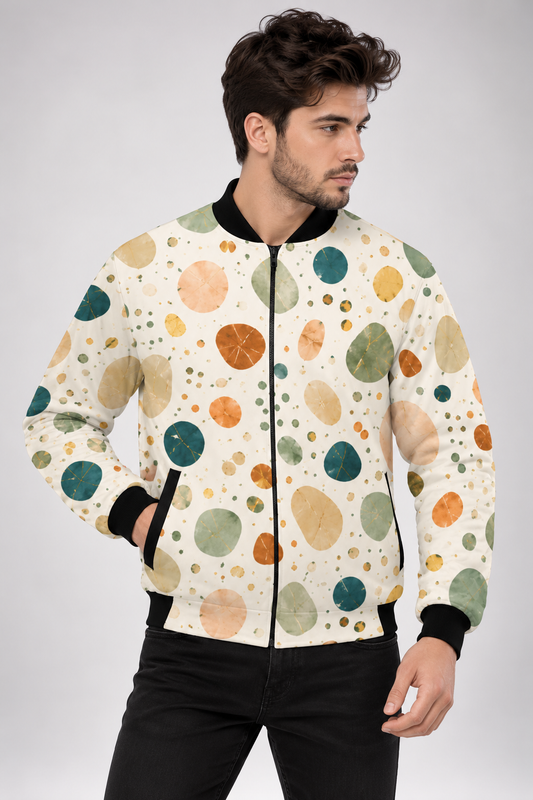 Terra Dots AOP Bomber Jacket