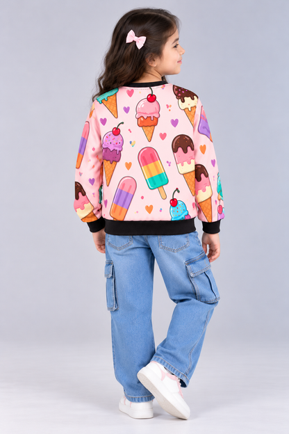 Sweet Treats Kids AOP Sweatshirt