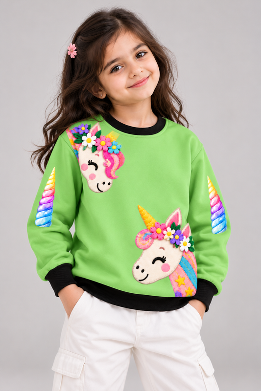 Enchanted Unicorn Kids Sweatshirt