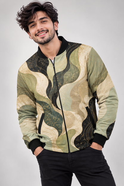 Earthflow Luxe Unisex AOP Bomber Jacket
