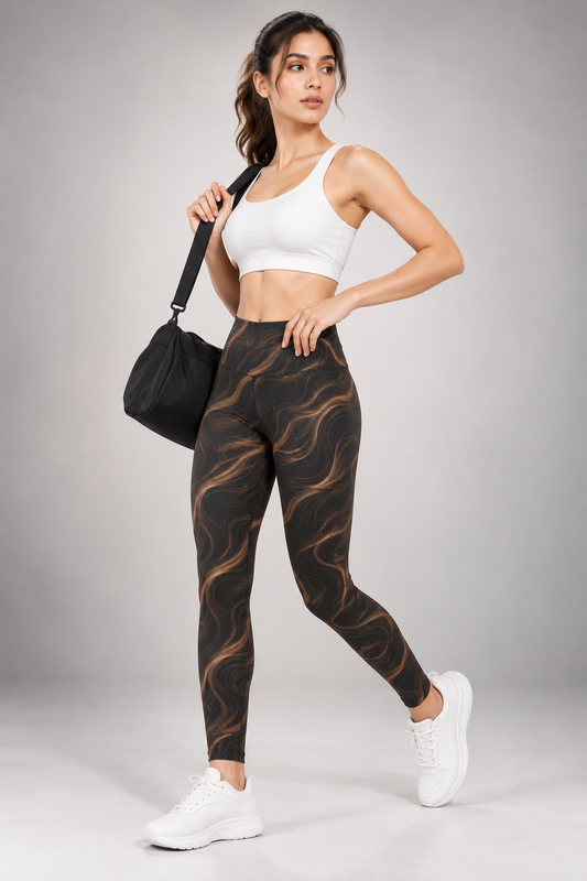 Molten Flow AOP Gym Leggings