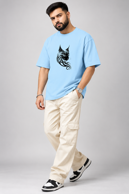 Tribal Whiskers Unisex Stretch T-shirt
