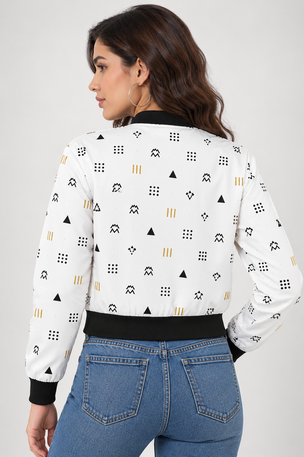 Minimal Muse Women’s AOP Bomber Jacket