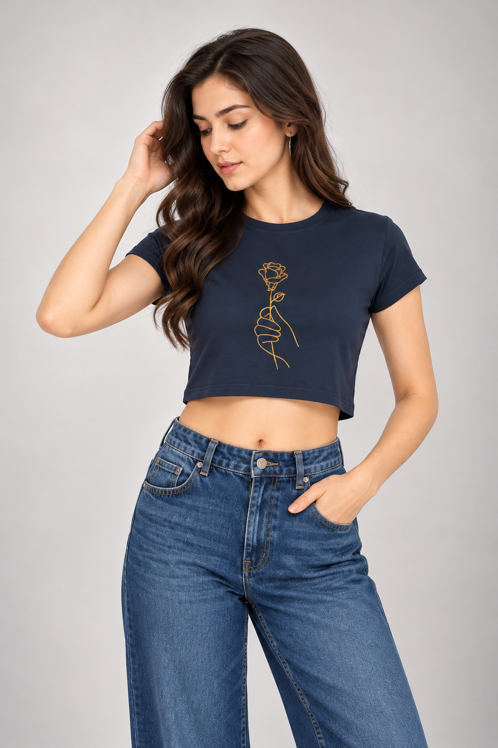 Bloom with Grace Crop Top
